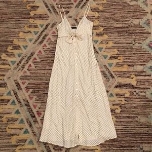 Sundress with cutout details